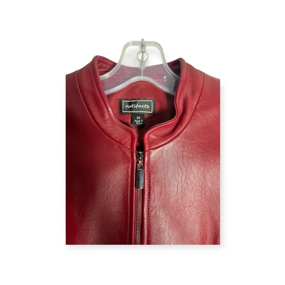 Artifacts - Cherry Leather Jacket - Picture 3 of 6